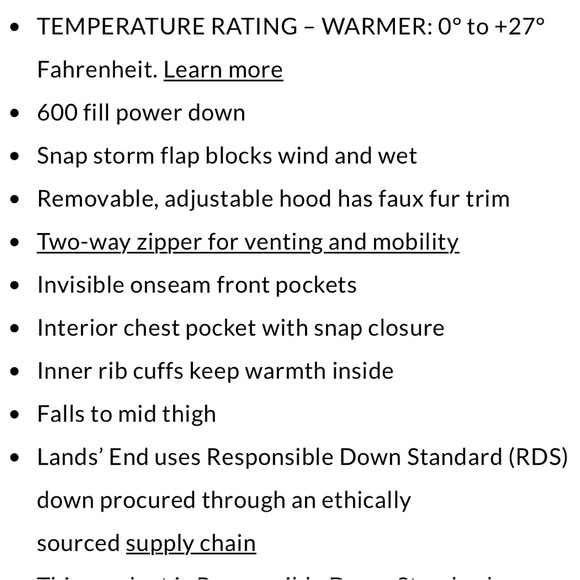 Women’s down winter coat - Picture 6 of 7